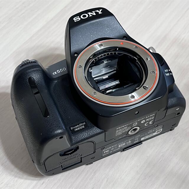 Sony a550 レンズ3本 動作品 ボディ内手ぶれ補正 7