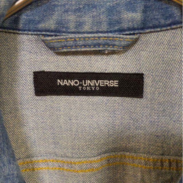 nano・universe(ナノユニバース)の♡NANO-UNIVERSE ナノ・ユニバース デニムジャケット Gジャン S レディースのジャケット/アウター(Gジャン/デニムジャケット)の商品写真