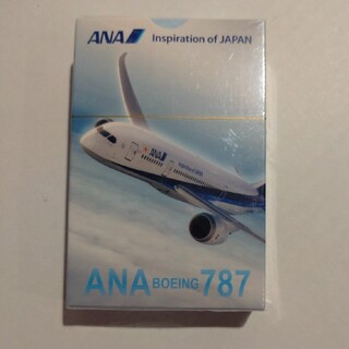 【新品　未使用】ANA トランプ Boeing 787+飛行機ふうせん(航空機)