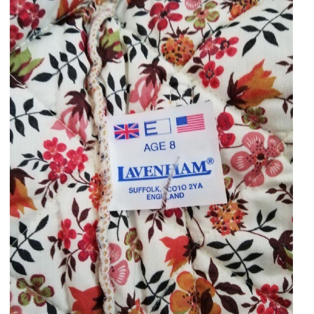 LAVENHAM(ラベンハム)のLAVENHAM キルティングジャケット キッズ/ベビー/マタニティのキッズ服女の子用(90cm~)(ジャケット/上着)の商品写真