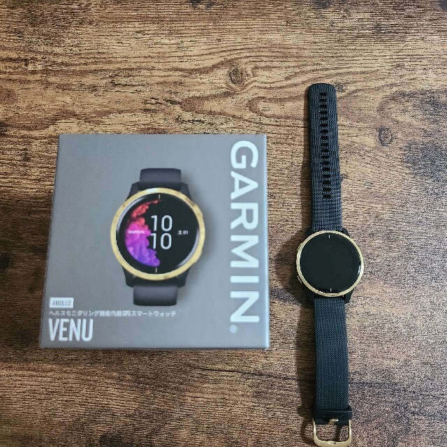 GARMIN ガーミン VENU Black / Gold