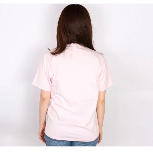 MAISON KITSUNE'(メゾンキツネ)のメゾンキツネ🌸Tシャツ　チラックス　ピンク　XS レディースのトップス(Tシャツ(半袖/袖なし))の商品写真