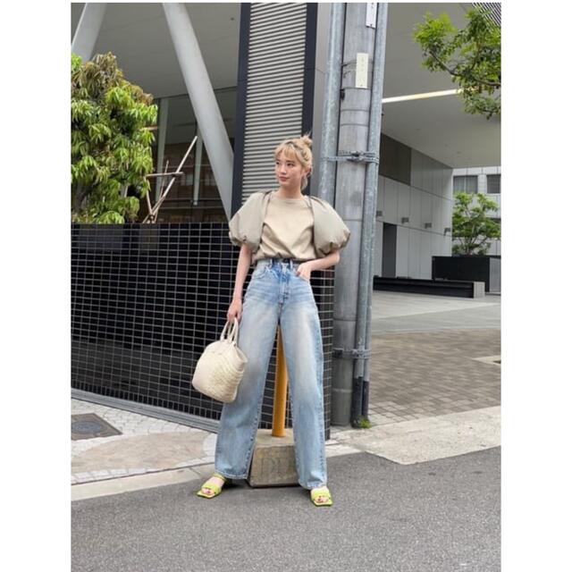 新作！MOUSSY ハイウエストデニム ストレートデニム