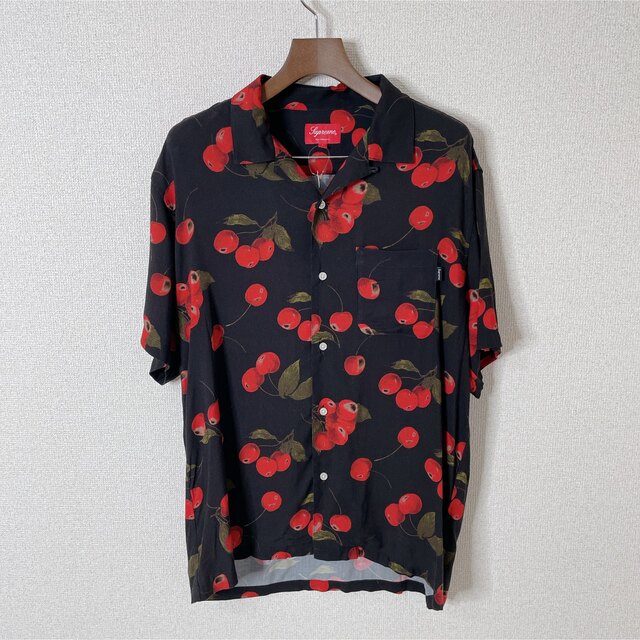 【新品】Supreme Cherry Rayon S/S Shirt Lサイズメンズ