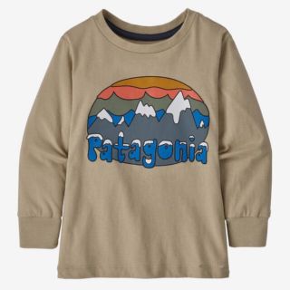 パタゴニア(patagonia)のパタゴニア Patagonia ベビー ロンT 6-12Mオーガニック Tシャツ(Ｔシャツ)