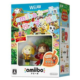 ウィーユー(Wii U)のWiiU ソフト　amiiboフェスティバル　amiiboカード　任天堂(家庭用ゲームソフト)