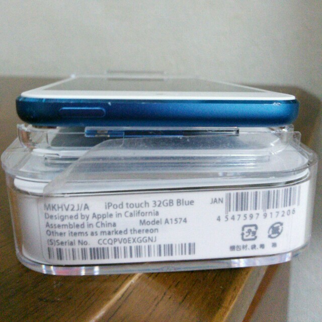 iPodtouch第6 本体32GBブルー