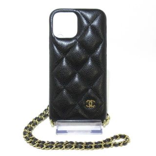 シャネル(CHANEL)のシャネル 携帯電話ケース美品  マトラッセ(モバイルケース/カバー)