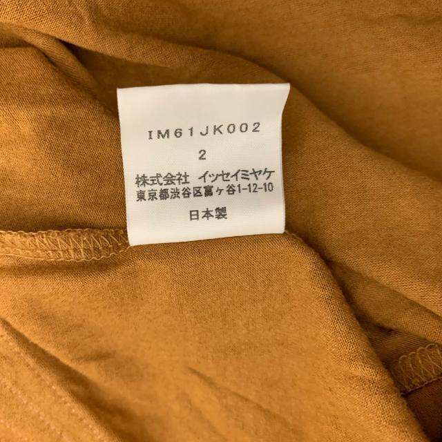 ISSEY MIYAKE(イッセイミヤケ)のイッセイミヤケ 長袖Tシャツ サイズ2 M - レディースのトップス(Tシャツ(長袖/七分))の商品写真