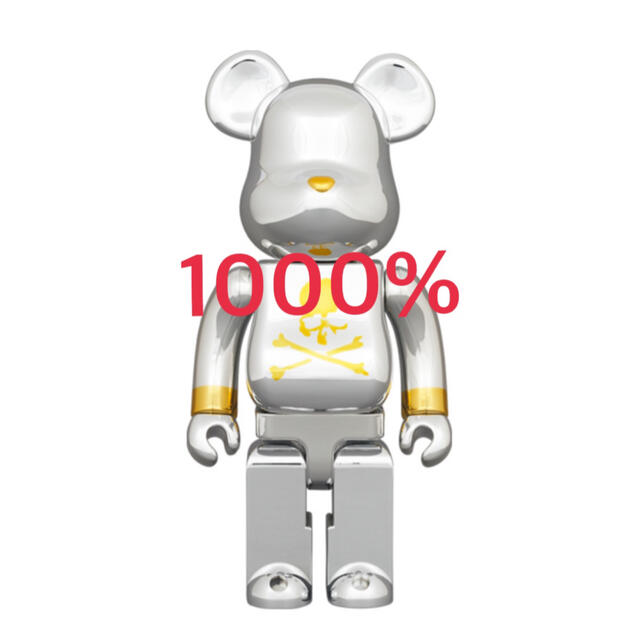 フィギュアBE@RBRICK mastermind JAPAN SILVER 1000％