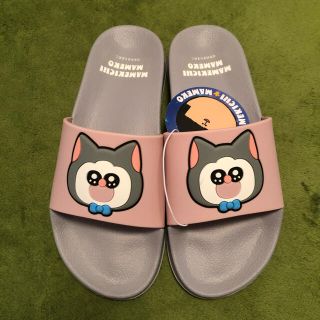 アベイル(Avail)のまめきちまめこ　メロ　サンダル(キャラクターグッズ)