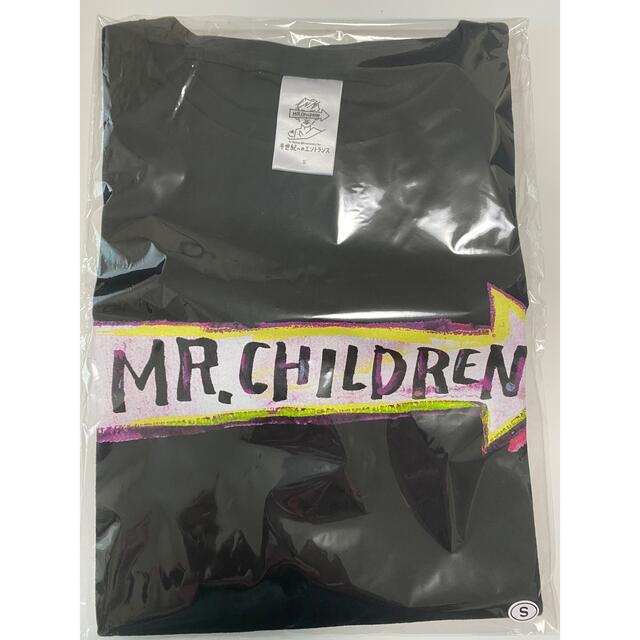 Mr.Children 半世紀のエントランスTシャツ　BLACK S