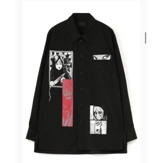 Yohji Yamamoto 20AW 切り替えシャツ LOOK13 タグ付き