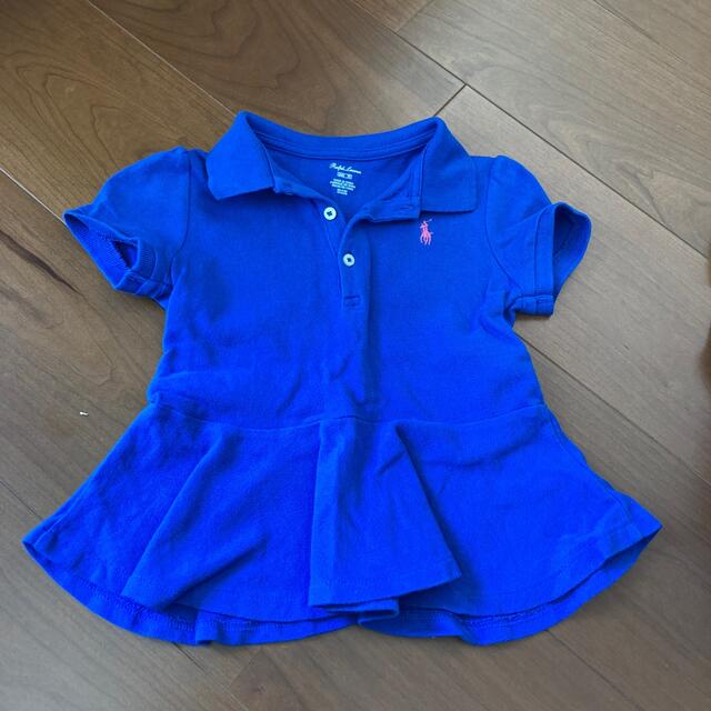 Ralph Lauren(ラルフローレン)のラルフローレン　ポロシャツ　90 キッズ/ベビー/マタニティのキッズ服女の子用(90cm~)(Tシャツ/カットソー)の商品写真