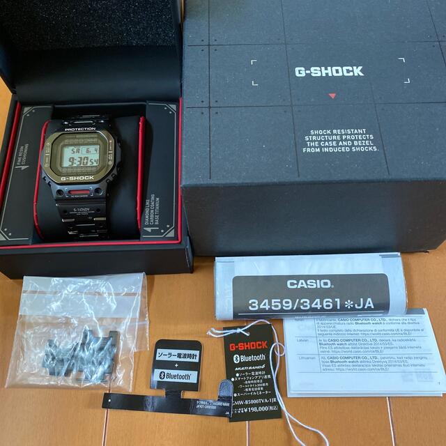 G-SHOCK(ジーショック)のCASIO G-SHOCK GMW-B5000TVA-1JR フルメタルチタン メンズの時計(腕時計(デジタル))の商品写真
