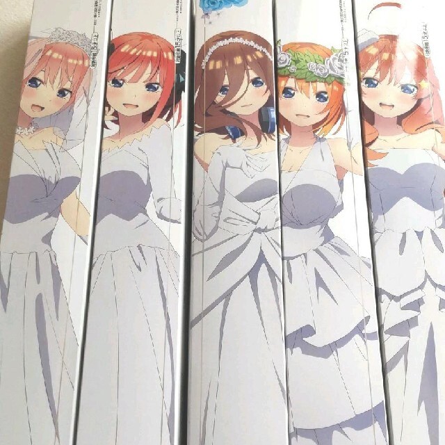五等分の花嫁等身大掛式アートポスターフルコンプセット 【日本未発売