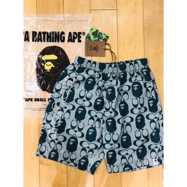 激レア☆ URSUS BAPE グリーン カモ ショーツ ハーフ パンツ S - 通販