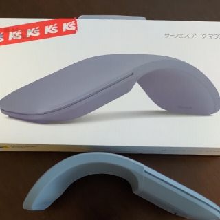 マイクロソフト(Microsoft)の利用2週Microsoft SURFACE ARC MOUSE ICE BLUE(PC周辺機器)