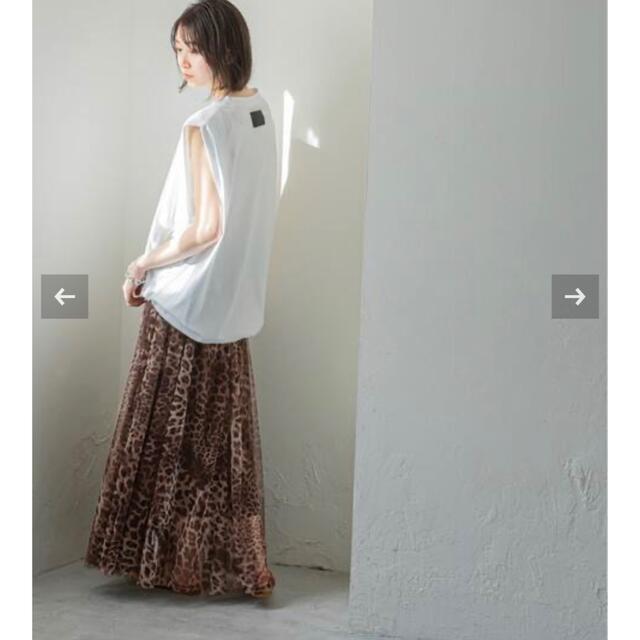 Noble(ノーブル)の☆新品ノーブル☆ アニマルチュールスカート レディースのスカート(ロングスカート)の商品写真