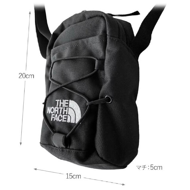 THE NORTH FACE(ザノースフェイス)の【新品】THE NORTH FACEミニ JESTER CROSSBODY 黒 メンズのバッグ(ショルダーバッグ)の商品写真