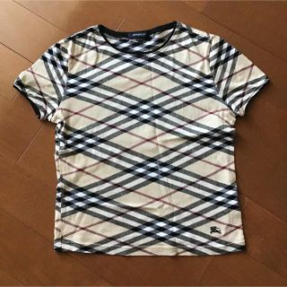 バーバリー(BURBERRY)のバーバリーノバチェック☆カットソーTシャツ(カットソー(半袖/袖なし))