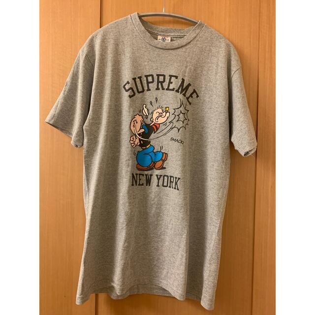 Supreme ポパイ　Tシャツ　Mサイズ　グレー