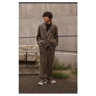 SUNSEA 19aw セットアップ ベージュ