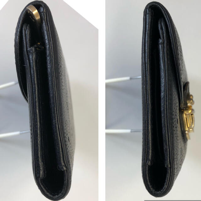 LOUIS VUITTON(ルイヴィトン)のLOUIS VUITTON 三つ折り財布 ポルトフォイユアメリア マヒナ 黒 メンズのファッション小物(折り財布)の商品写真