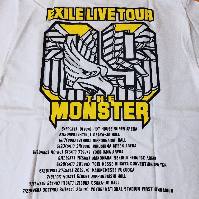 EXILE(エグザイル)のEXILEライブＴシャツ▼THE MONSTER2009　新品未使用 エンタメ/ホビーのタレントグッズ(ミュージシャン)の商品写真