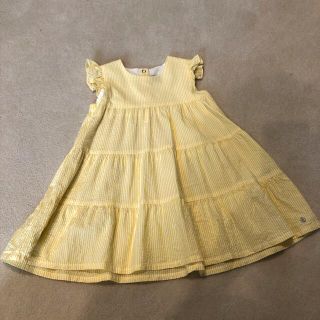 プチバトー(PETIT BATEAU)のプチバトー☆ストライプワンピース☆(ワンピース)