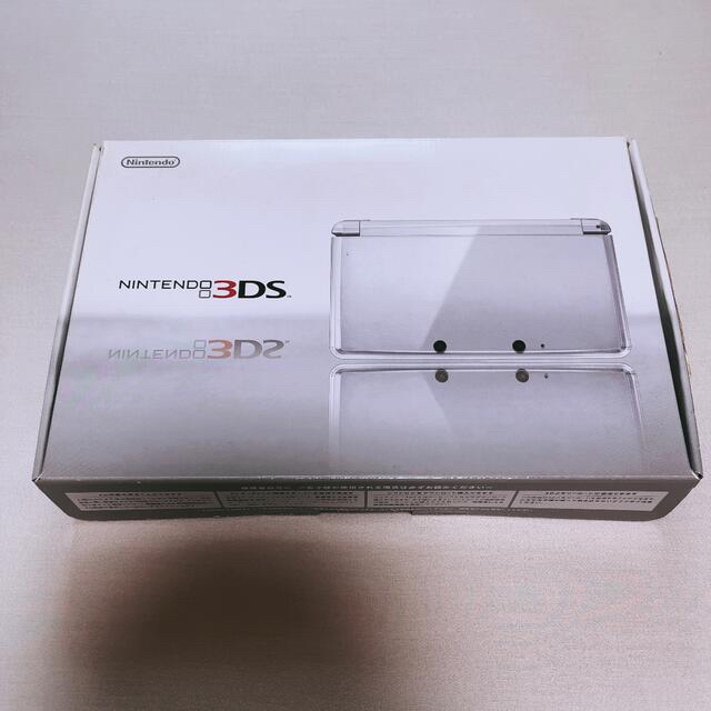 ニンテンドー3DS(ニンテンドー3DS)の美品★本体のみ★ニンテンドー3DS アイスホワイト　本体 エンタメ/ホビーのゲームソフト/ゲーム機本体(携帯用ゲーム機本体)の商品写真