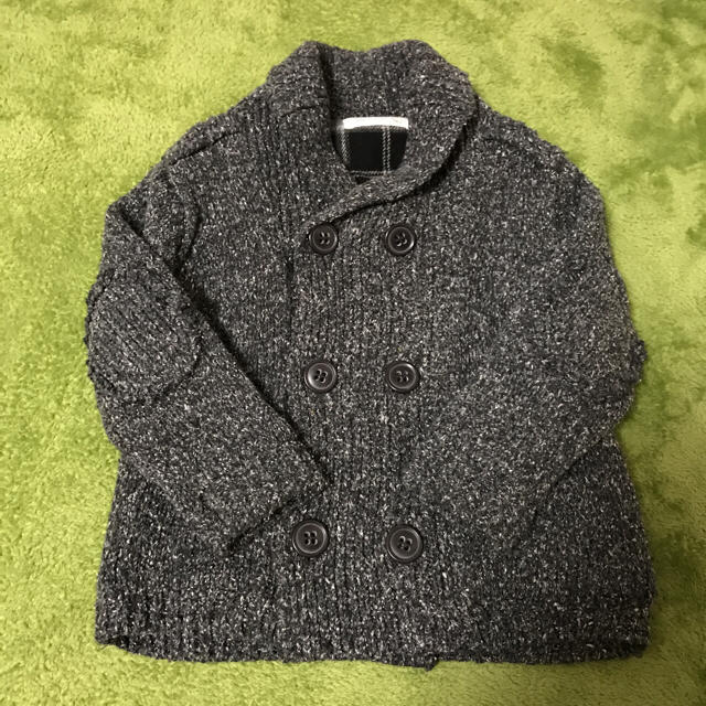 ZARA KIDS(ザラキッズ)のzara ニットアウター キッズ/ベビー/マタニティのキッズ服男の子用(90cm~)(ジャケット/上着)の商品写真