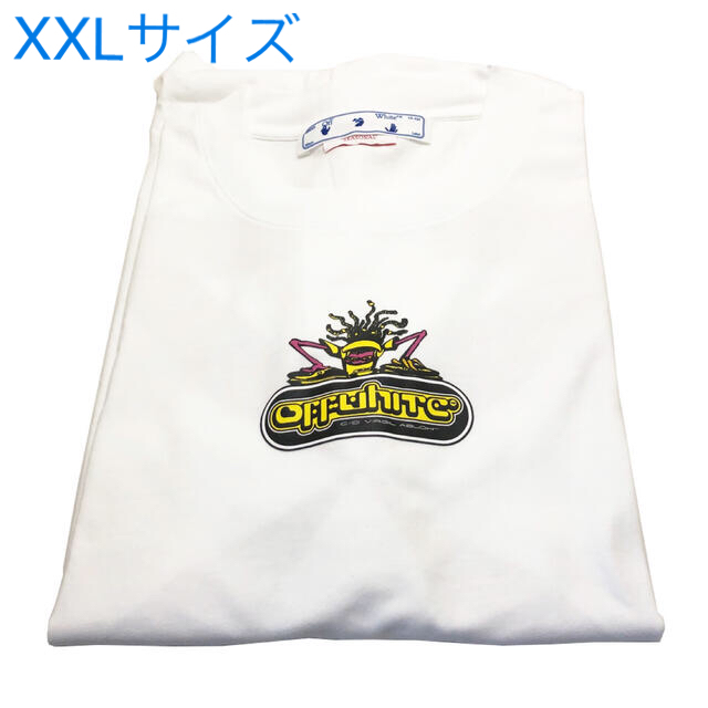 Tシャツ/カットソー(半袖/袖なし)新品 オフホワイト 半袖Tシャツ 30132 ホワイト XXLサイズ