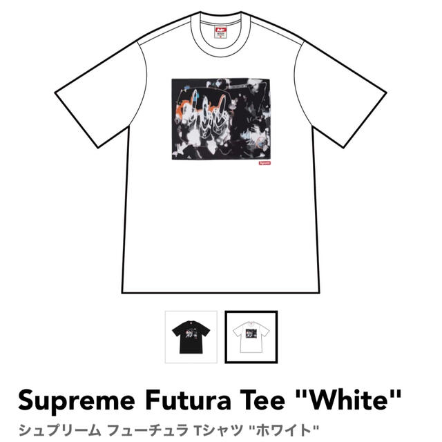 Supreme Futura Tee  黒 L 22ss フューチュラ