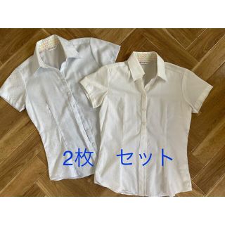 ブリックハウスバイトウキョウシャツ(BRICK HOUSE by Tokyo Shirts)の仕事　シャツ　ブラウス　2枚セット(シャツ/ブラウス(半袖/袖なし))