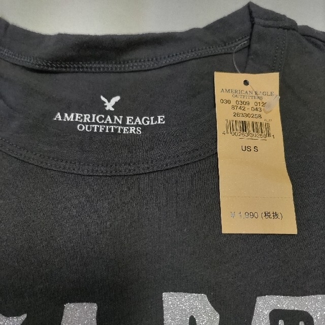 American Eagle(アメリカンイーグル)のAMERICAN EAGLE 新品レディースＴシャツ レディースのトップス(Tシャツ(半袖/袖なし))の商品写真