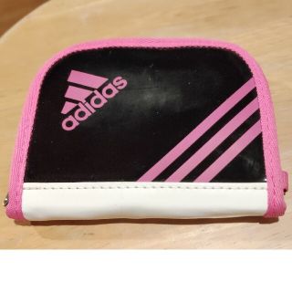 adidas/エナメル ウォレット(折り財布)