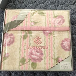 ユミカツラ(YUMI KATSURA)の綿毛布　桂由美(毛布)