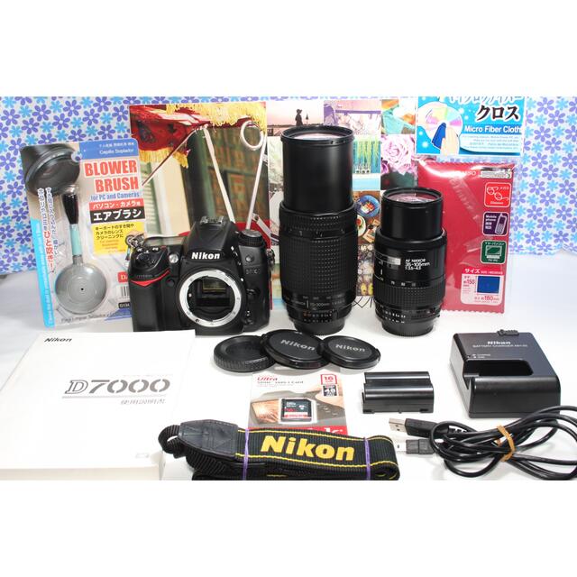 極美品❤️Nikon D7000 ダブルズームセット❤️初心者おすすめ❤️高画質❤