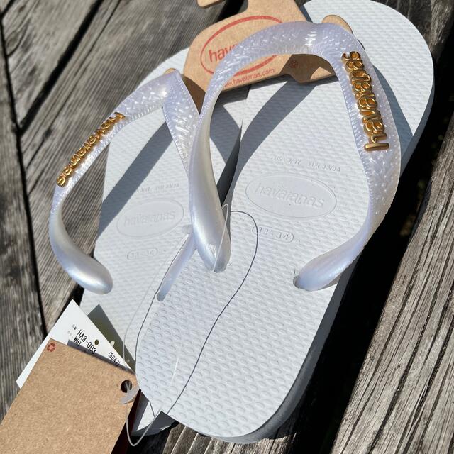 havaianas(ハワイアナス)のhavaianas キッズビーチサンダル22cm キッズ/ベビー/マタニティのキッズ靴/シューズ(15cm~)(サンダル)の商品写真