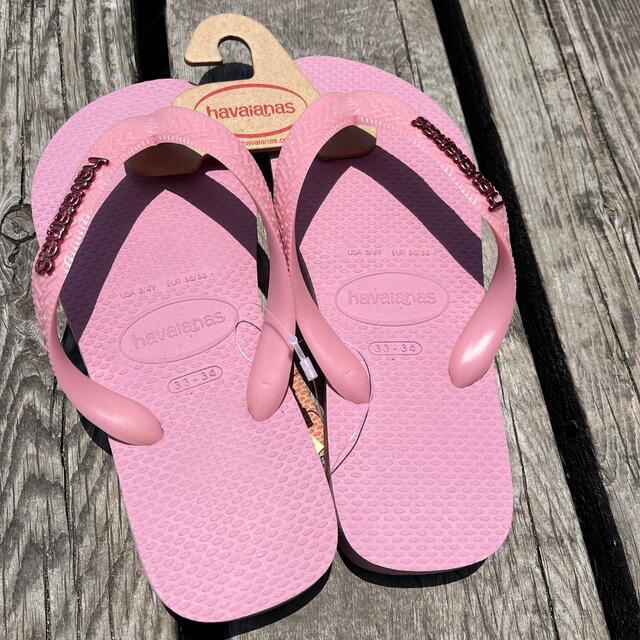 havaianas(ハワイアナス)のhavaianas キッズビーチサンダル22cm キッズ/ベビー/マタニティのキッズ靴/シューズ(15cm~)(サンダル)の商品写真