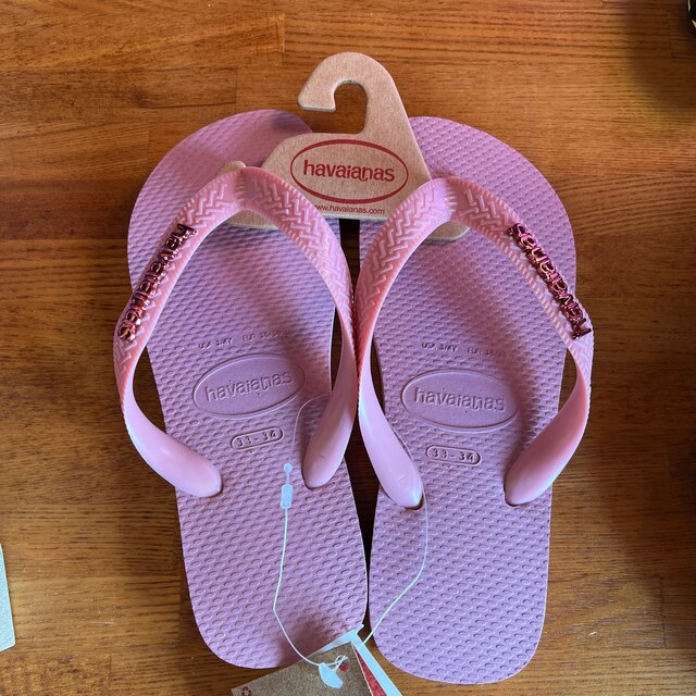 havaianas(ハワイアナス)のhavaianas キッズビーチサンダル22cm キッズ/ベビー/マタニティのキッズ靴/シューズ(15cm~)(サンダル)の商品写真