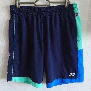 ヨネックス(YONEX)のYONEX　バドミントン　ハーフパンツ　ネイビー　Lサイズ(バドミントン)