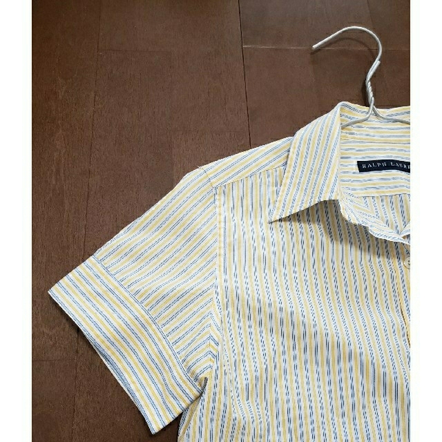 Ralph Lauren(ラルフローレン)のラルフローレン　ストライプ　シャツブラウス レディースのトップス(シャツ/ブラウス(半袖/袖なし))の商品写真