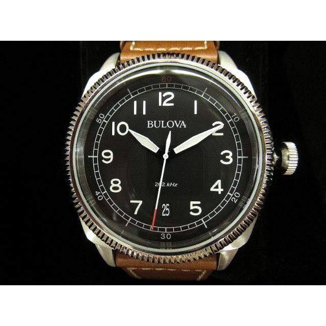 新品 ブローバ 96B230 復刻 腕時計 ミリタリー ウォッチ 黒文字盤