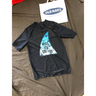 オールドネイビー(Old Navy)の未使用 OLDNAVY UV ラッシュガード　半袖　140(水着)