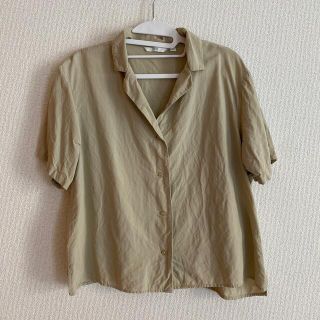 ユニクロ(UNIQLO)のユニクロ　リネンシャツ(シャツ/ブラウス(半袖/袖なし))