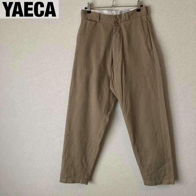 YAECA - YAECA チノワイドテーパードパンツ 67652 KHAKIの通販 by