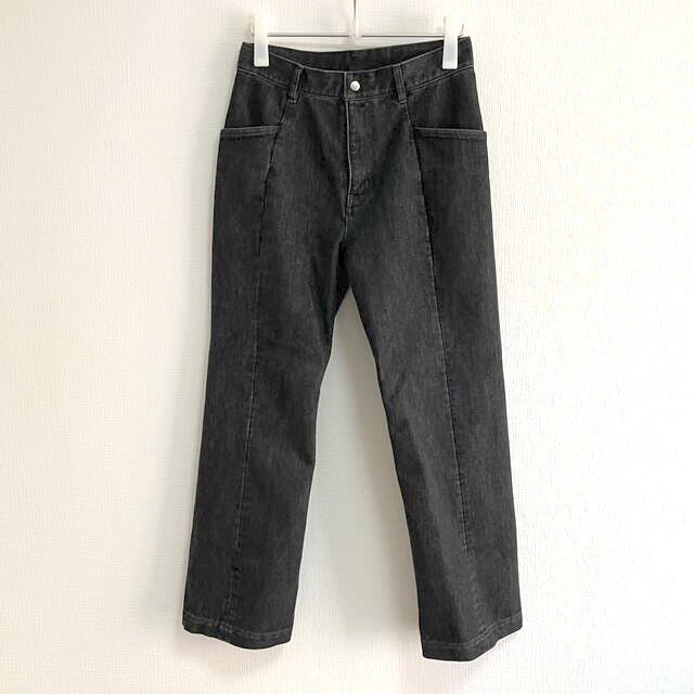 UNUSED - KAIKO BOX DENIM FLARE の通販 by TA's shop|アン UNUSED - KAIKO BOX DENIM FLARE の通販 by TA's shop|アン