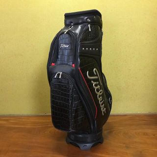 Titleist - タイトリスト 限定品クロコ調キャディバッグの通販 by こば ...